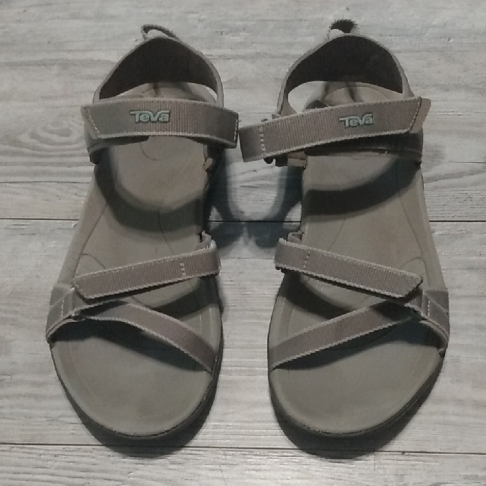 Teva Taupe Strap Sandals